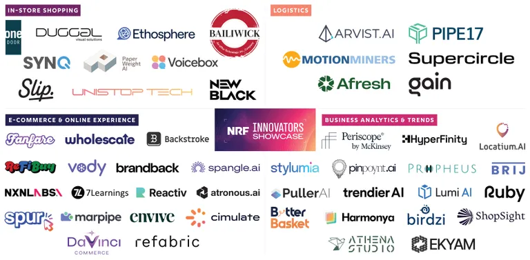 NRF Innovators Showcase logos