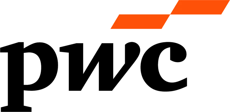 Logomark for PricewaterhouseCoopers, also known as PwC.