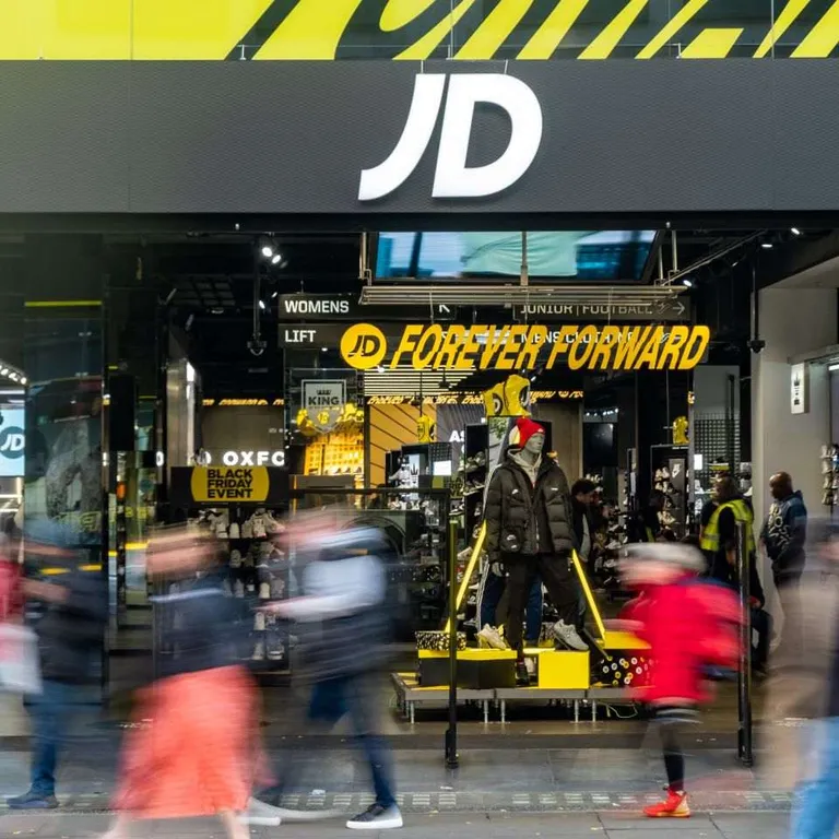 JD Sports store front.