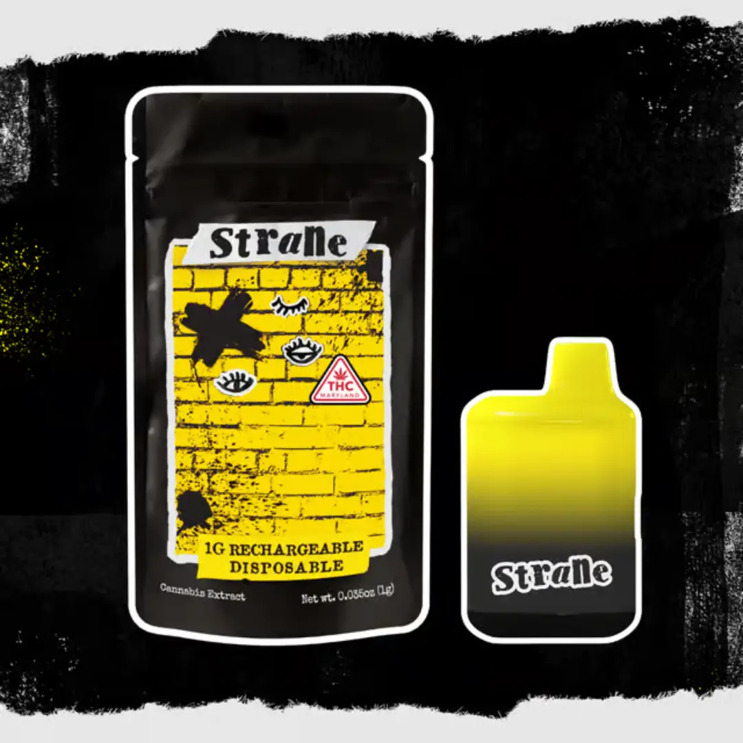strane 1g rip stick disposable vape packaging