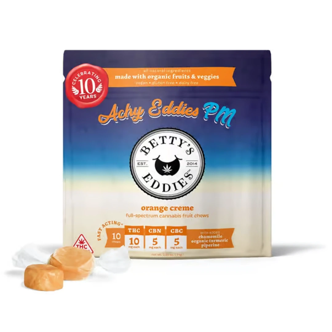 bettys eddies orange creme 2:1:1 edible chews