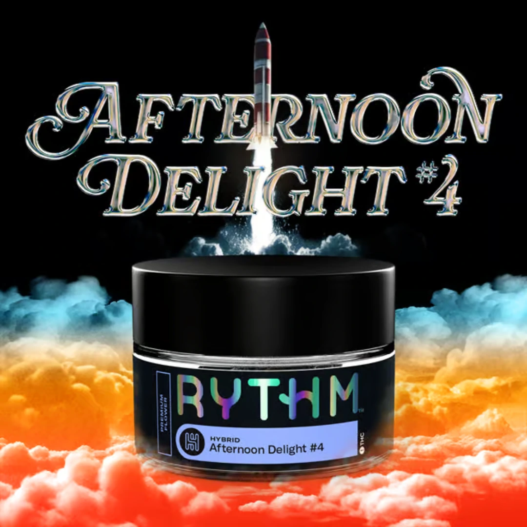 Rythm afternoon delight #4 flower strain art