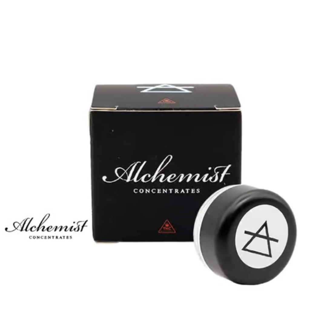 alchemist stay puft live rosin packaging