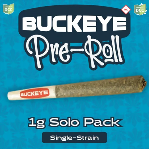 Buckeye Relief Lemon Dosi single strain flower pre-roll available in Ohio at Bloom.