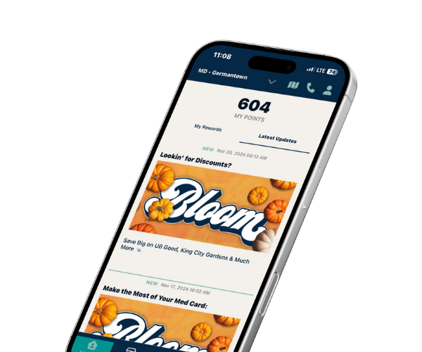 bloom rewards app marijuana dispensary