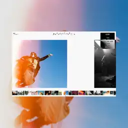 Landing photo gallery scroll