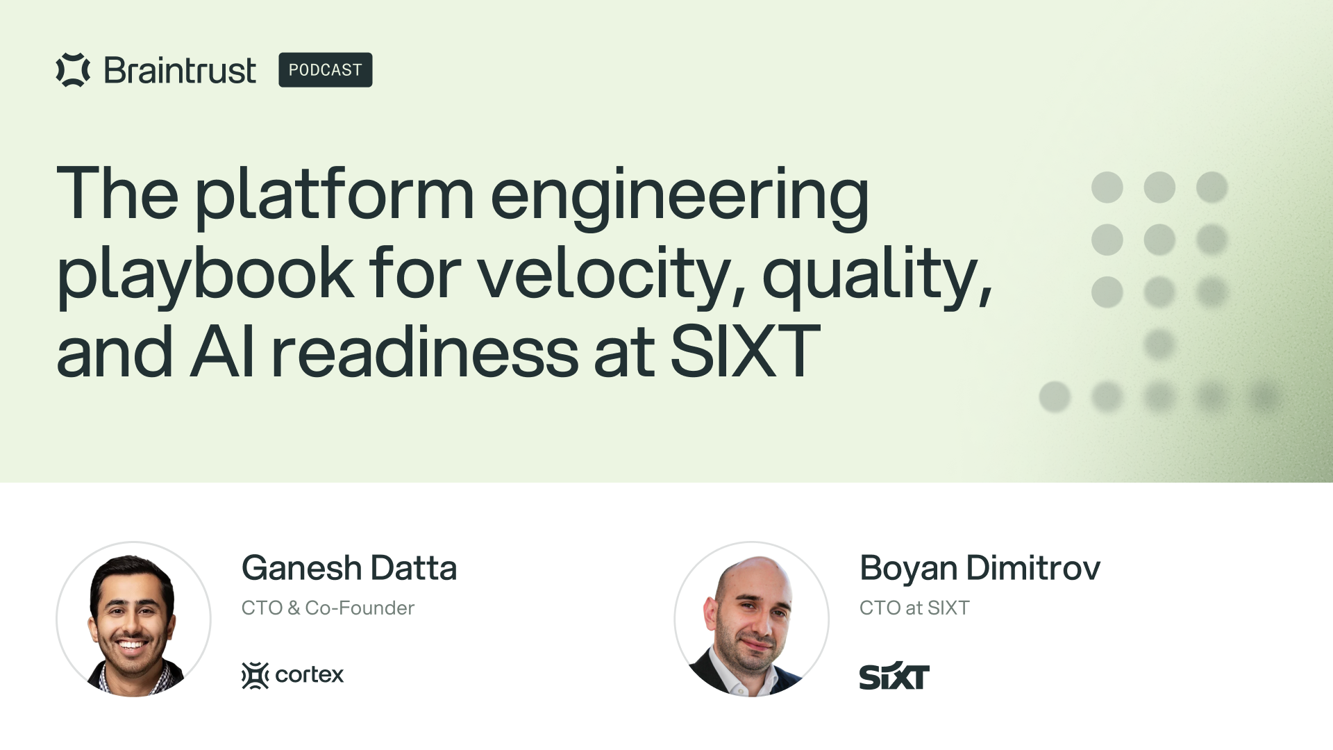 The platform engineering playbook for velocity, quality, and AI ...