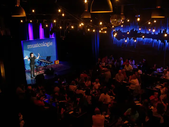 Musicologie All Star Concert Stage and Audience