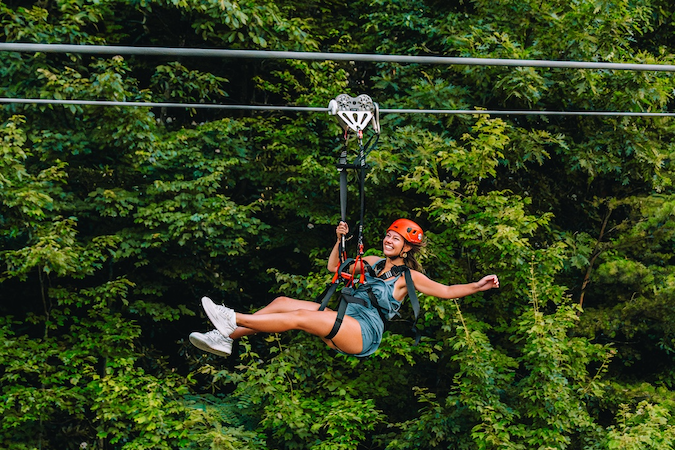 Cloud Catcher Zipline at Ober Gatlinburg