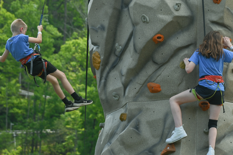 Rock Wall at Ober Gatlinburg