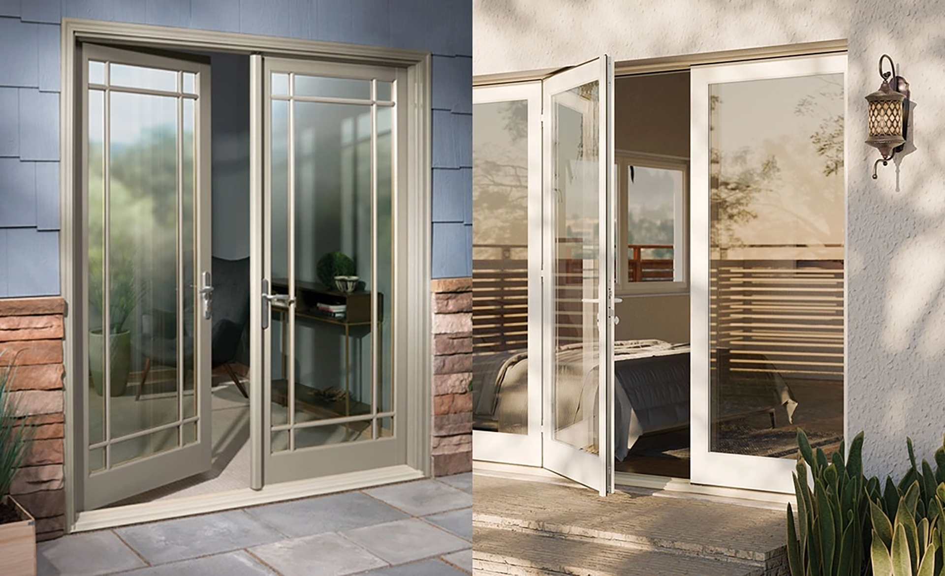 Inswing vs. Outswing French Doors | Infinity by Marvin, image size:1920x1171