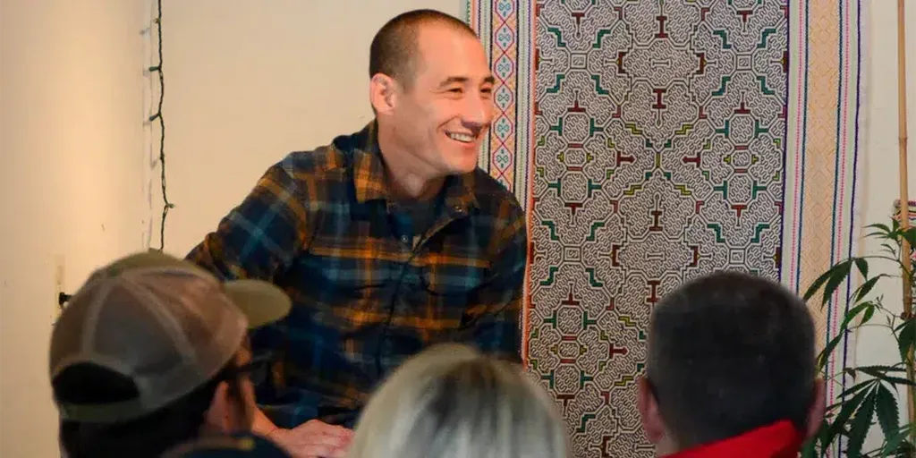John Bayes is always open for a good conversation about the cannabis industry.