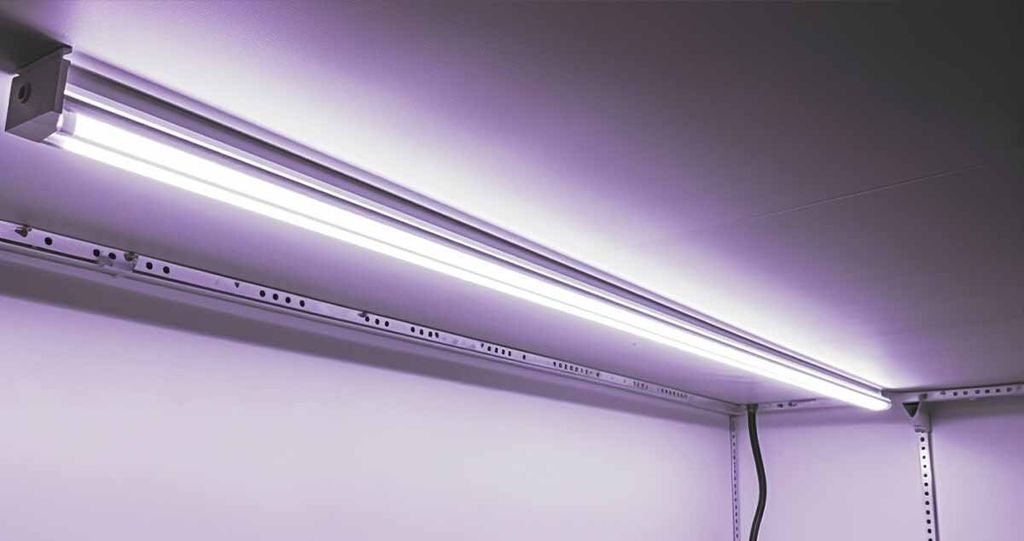 A selection of top-rated LED grow lights, offering the best performance and results for cannabis cultivation. An image of high-quality LED grow lights, recognized for their superior performance in promoting cannabis plant growth. The lights are known for their full spectrum, energy efficiency, and long lifespan.