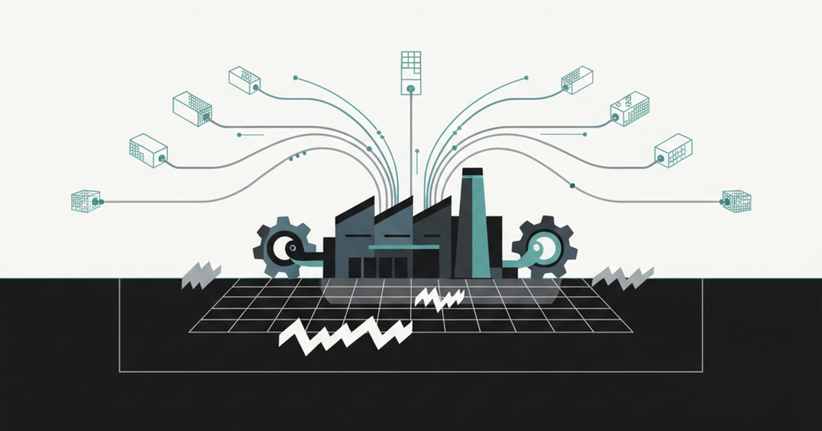 Editorial illustration for: **What Happens When Procurement Systems Anticipate Demand**