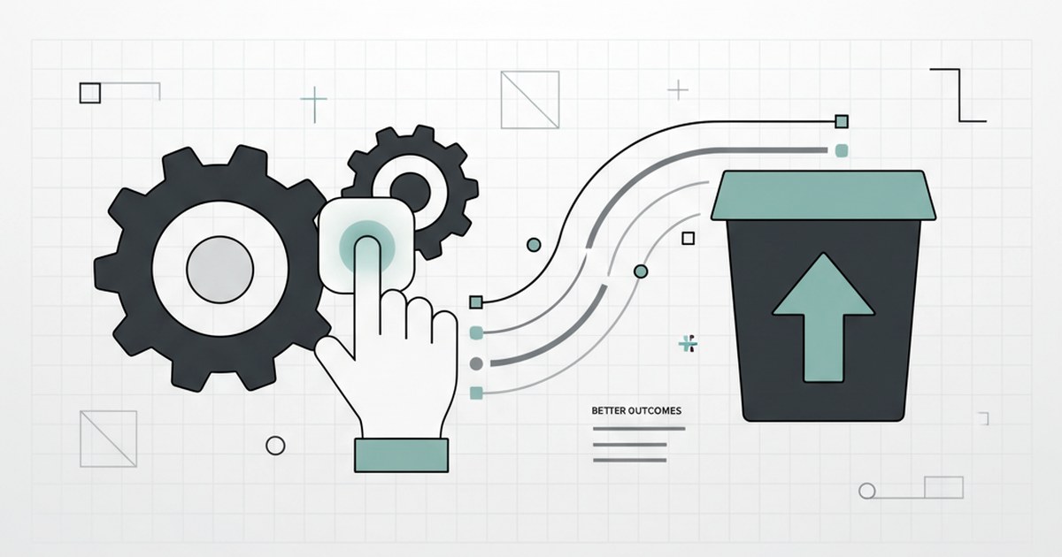 Editorial illustration for: **Procurement in 2026: Fewer Clicks, Better Outcomes**