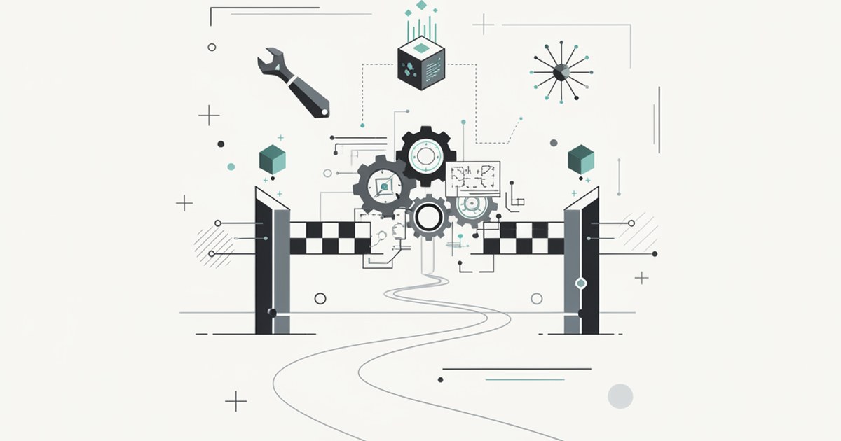 Editorial illustration for: **When Smarter Tools Redefine the Finish Line**