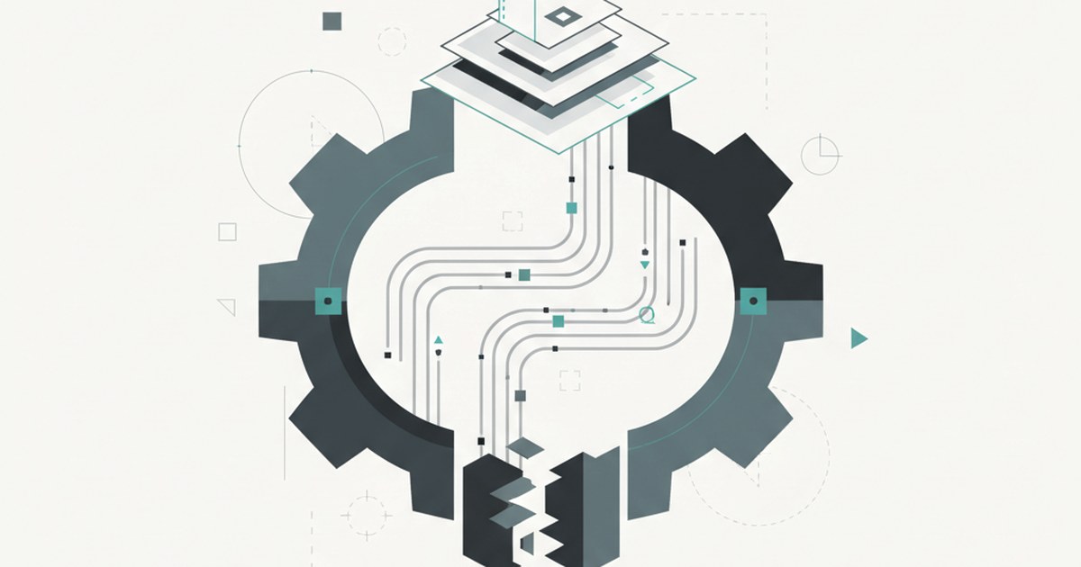 Editorial illustration for: **How Intelligent Platforms Reduce Internal Friction**