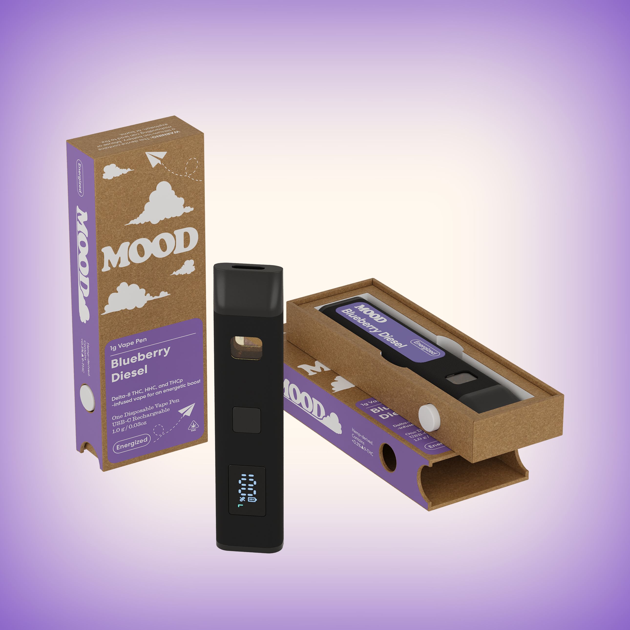 Vape Blueberry Flavor Marry Jane Pods Blueberry - 20 Mg/ml