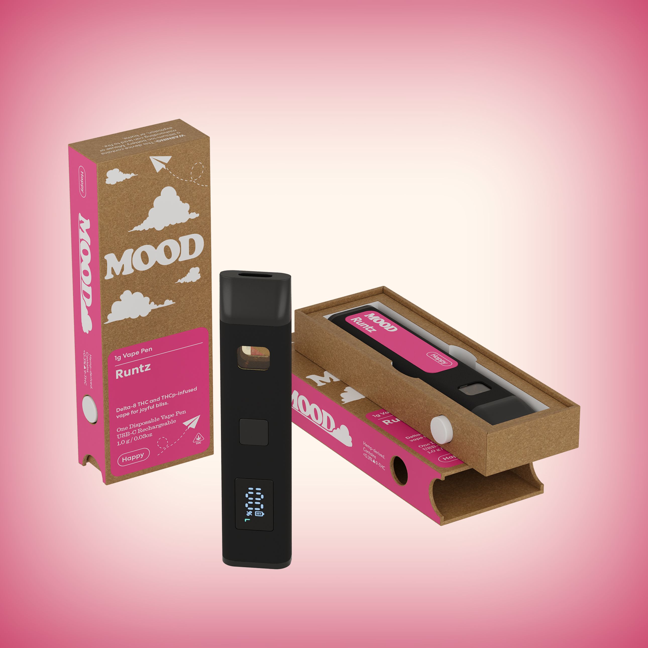elfbar elfa kaufen Runtz THCH Live Resin Disp. Vape Indica 1gr – Canably Marketplace main image 0