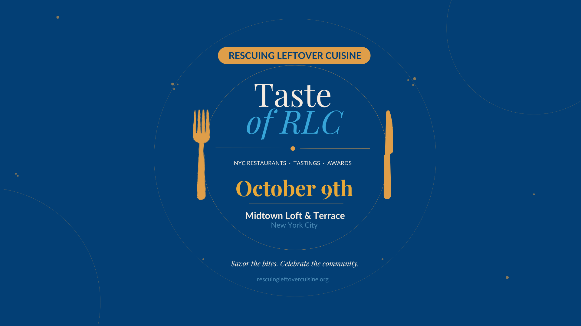 Taste of RLC event October 9th.