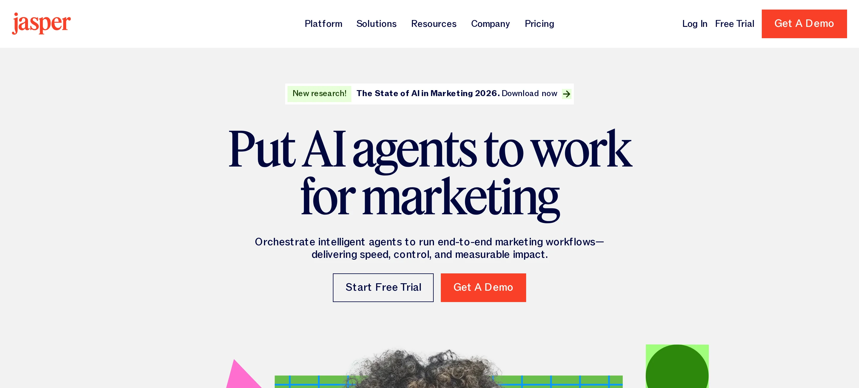 null Jasper Brand IQ and multi-agent workflow interface for brand-consistent multi-channel content creation