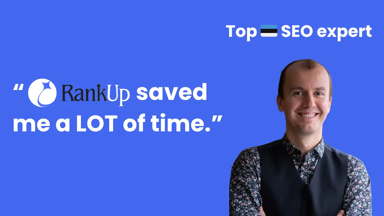 SEO shares how he automated his keyword research with RankUp thumbnail