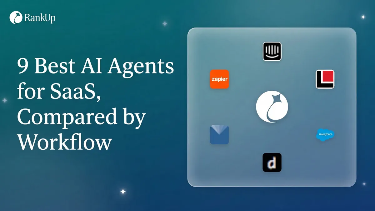 9 Best AI Agents for SaaS, Compared by Workflow cover