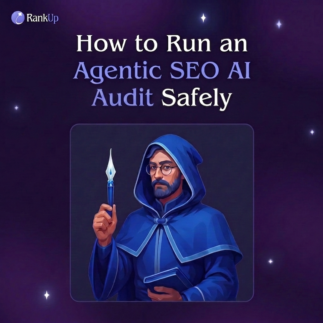 How to Run an Agentic SEO AI Audit Safely