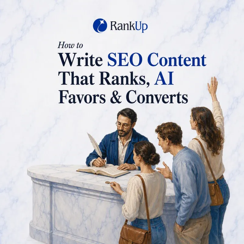 How to Write SEO Content That Ranks, AI Favors & Converts