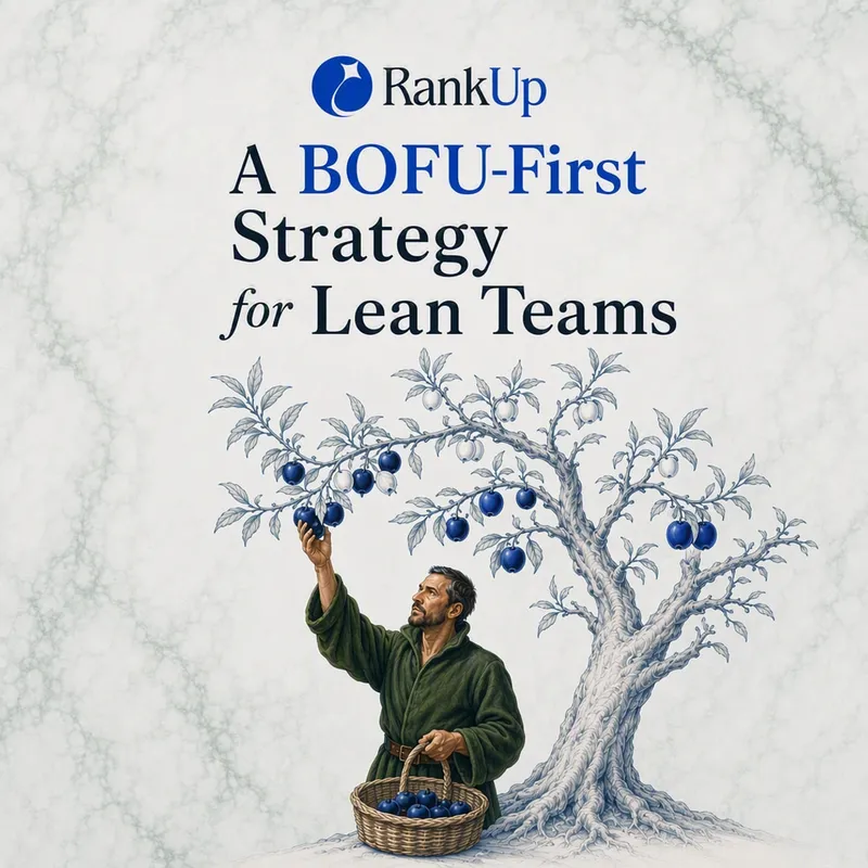 Content Marketing for Startups: A BOFU-First Strategy for Lean Teams