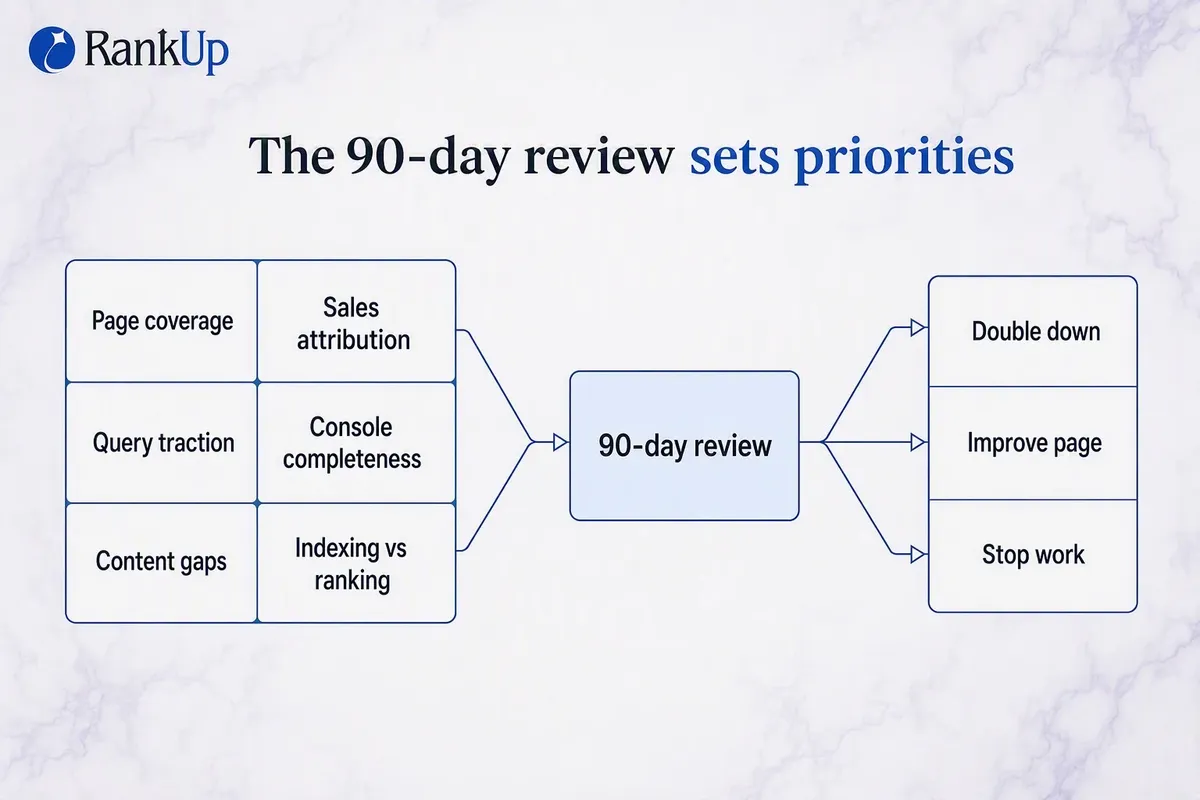 SEO Tips for Startups: A 90-Day Plan to Get Found