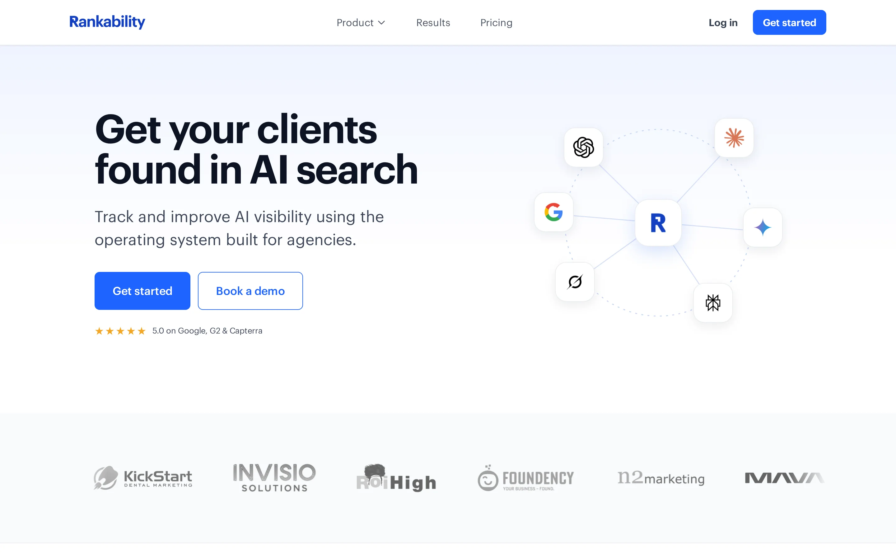 Rankability agency-focused SEO advice, content scoring, and visibility platform