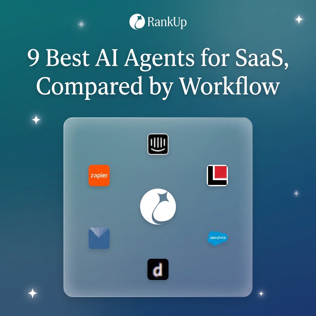 9 Best AI Agents for SaaS, Compared by Workflow
