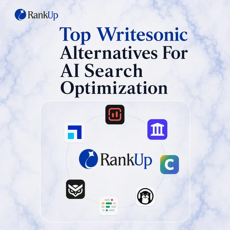 Top 10 Writesonic Alternatives For AI Search Optimization