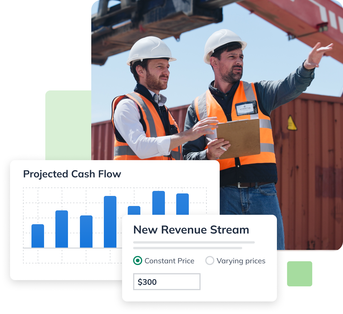 Accessible yet complete financial forecasting