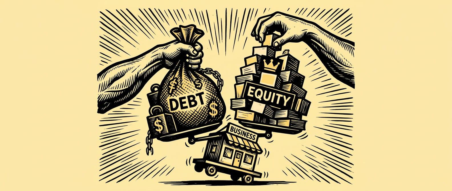 Debt vs. Equity Financing: How Too Much of Either Can Tank Your Business | LivePlan