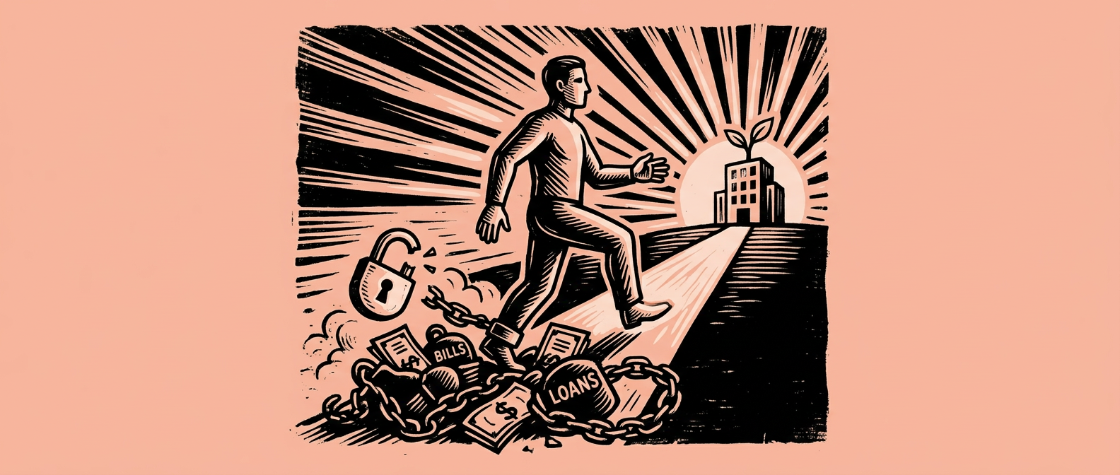 How to Start a Business—Even If You’re Drowning in Debt | LivePlan