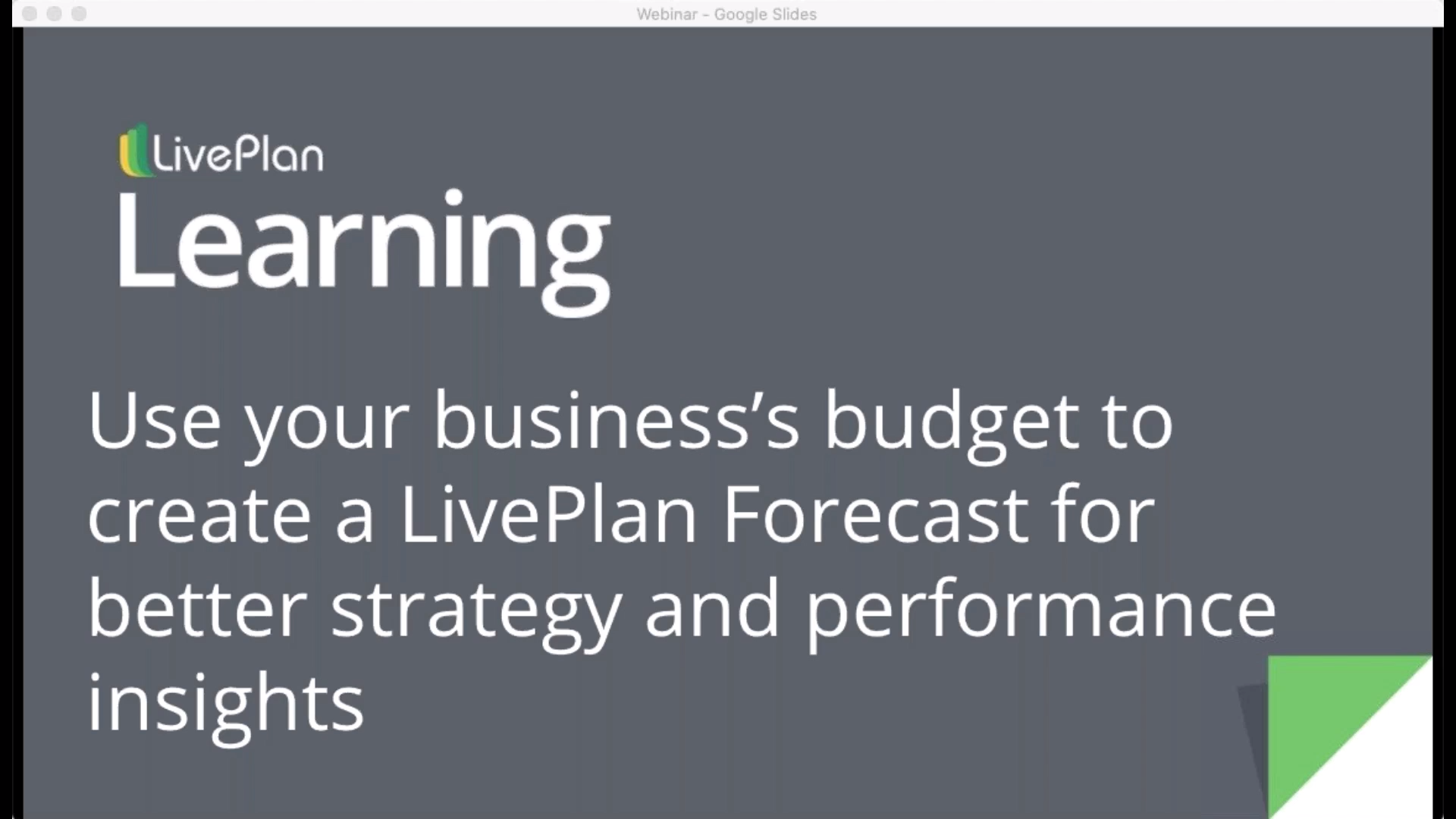 How to Use Your Budget for Accurate Forecasting