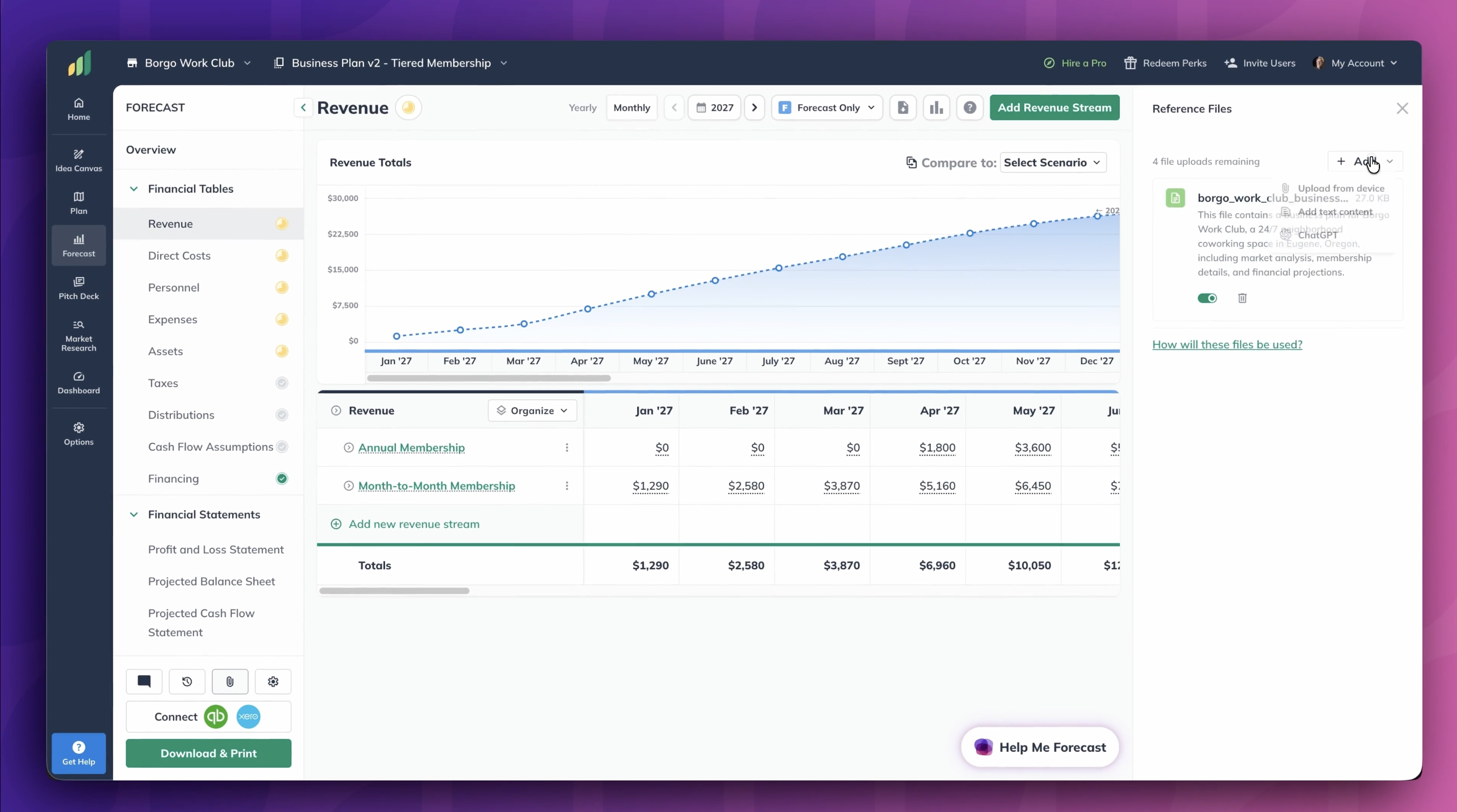Patrick introducing LivePlan in a short product tour video