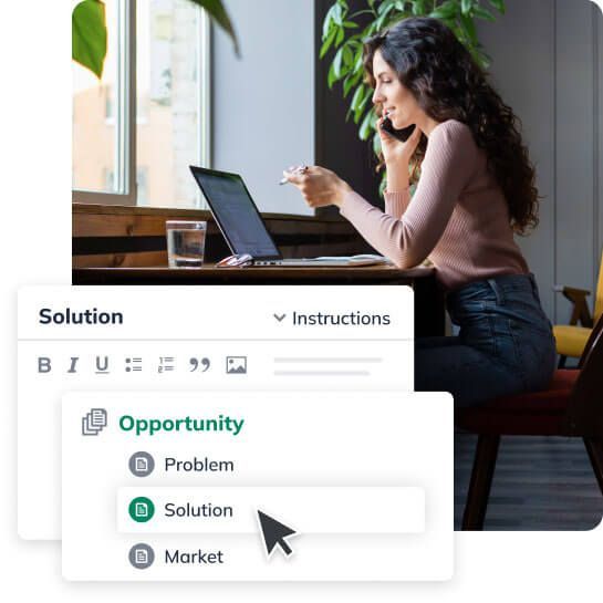 Female doing work on laptop