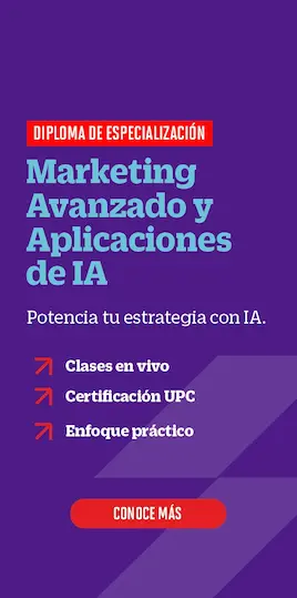Diploma de Especialización en Marketing Avanzado y Aplicaciones de Inteligencia Artificial