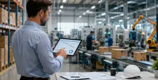 Planeamiento y control de la producción en tiempo real en planta automatizada con robots.