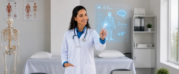 alumna del curso de ia para la atencion medica en upc