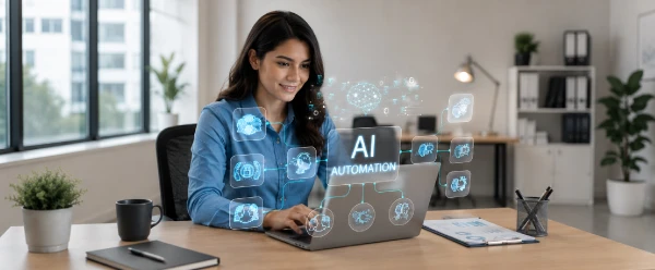 alumna del curso de automatizacion de procesos con ia