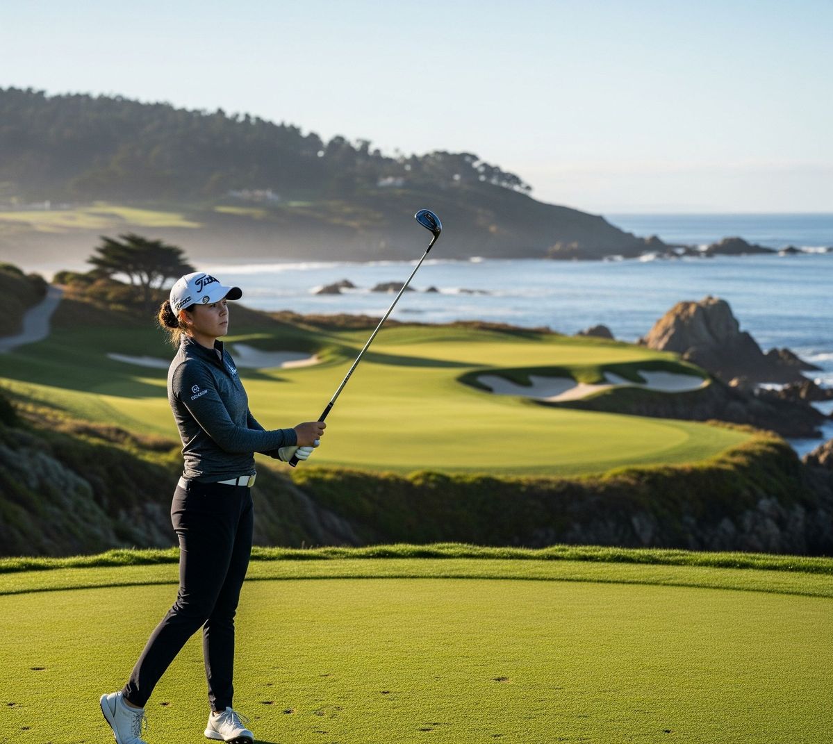 Iconic clifftop golf course at a bucket-list destination