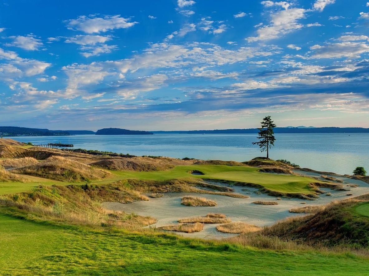 Chambers Bay is a public golf course on Puget Sound southwest of Tacoma, Washington, United States, in the city of University Place.