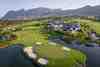 Steenberg Golf Club, Cape Town - the Constantia Valley course with the Steenberg mountain range rising behind the greens