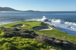Pebble Beach Golf Links 18th hole California coastal golf course