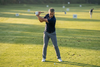 A pre-round warm-up on the range and putting green sets beginners up for success.