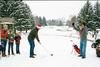 Christmas golf excels at bringing together multiple generations.